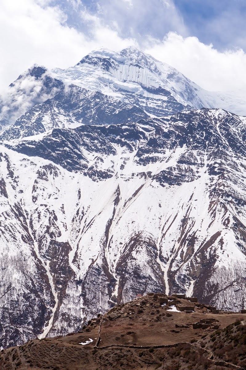 200км по красно-белым черточкам.. Around Annapurna. март-апрель 2017