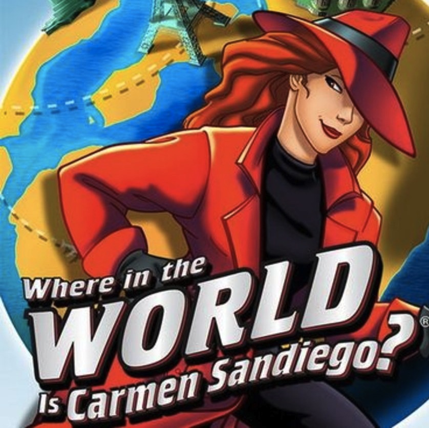 EM QUE LUGAR DA TERRA ESTA CARMEN SANDIEGO