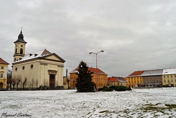 Terezin, piazza principale Terezin, piazza principale