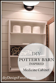 custom medicine cabinet, Mountain cottage, mountain cottage upstairs bathroom, wood project, Building project, diyDesignFanatic.com