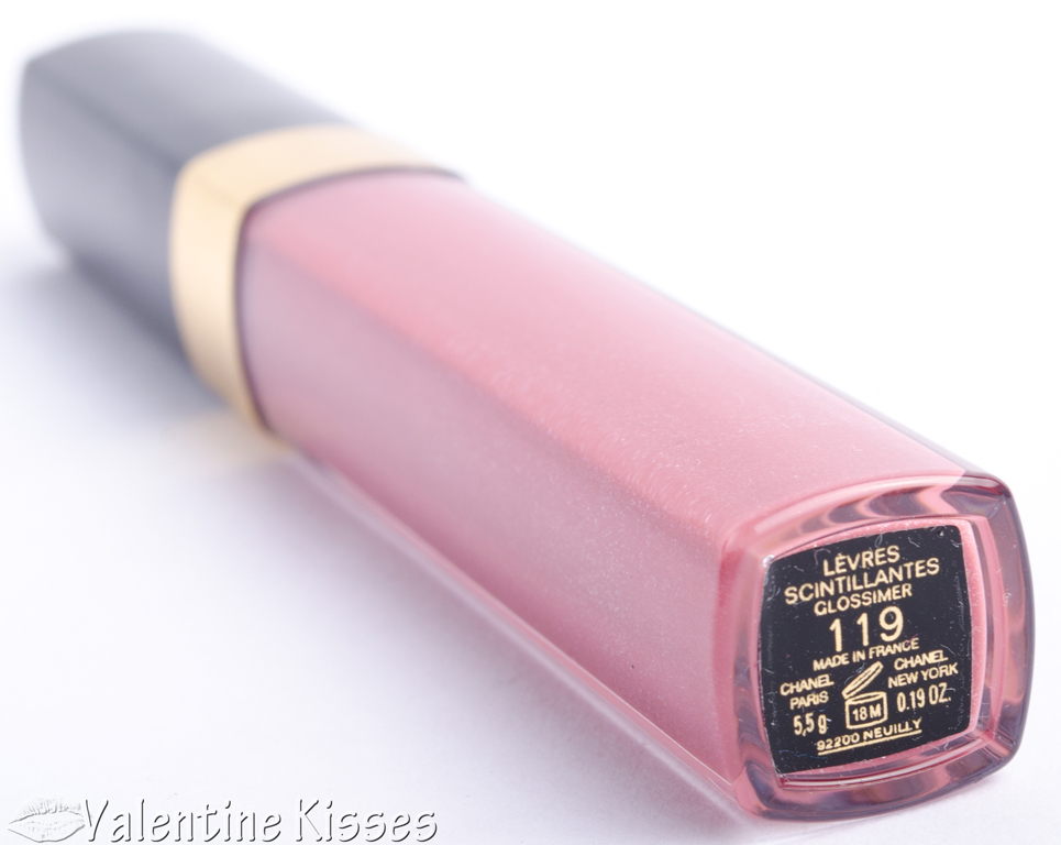 Valentine Kisses: Chanel Glossimer in 119 Wild