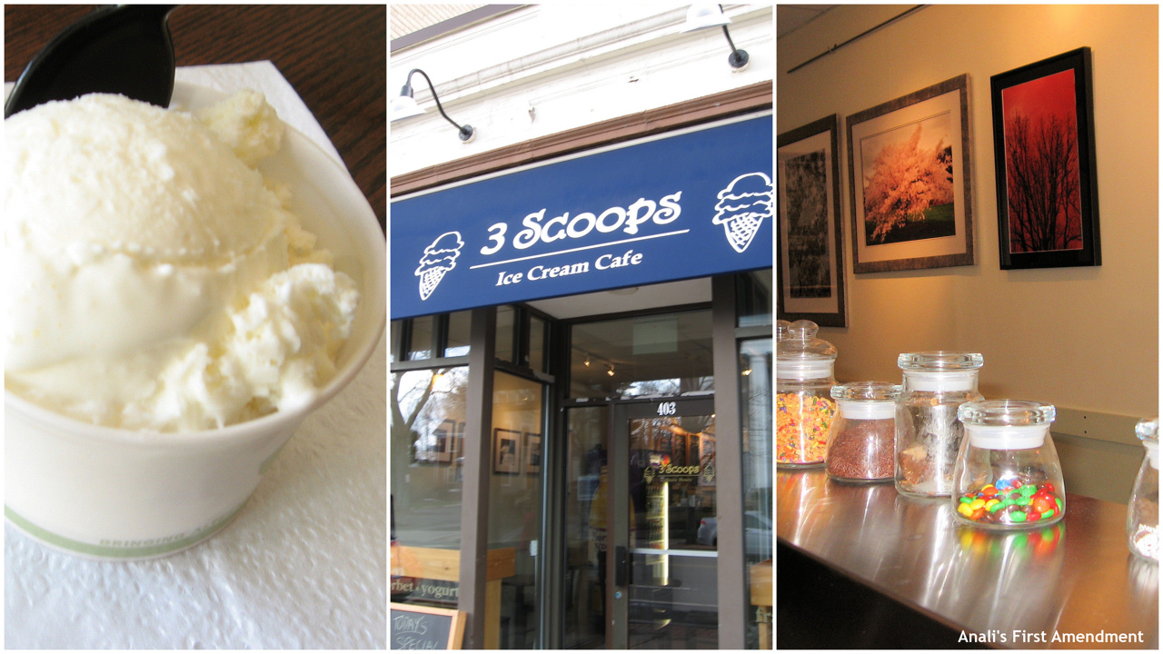 3 Scoops & A Vegan Ice Cream Celebrity Chef Mystery
