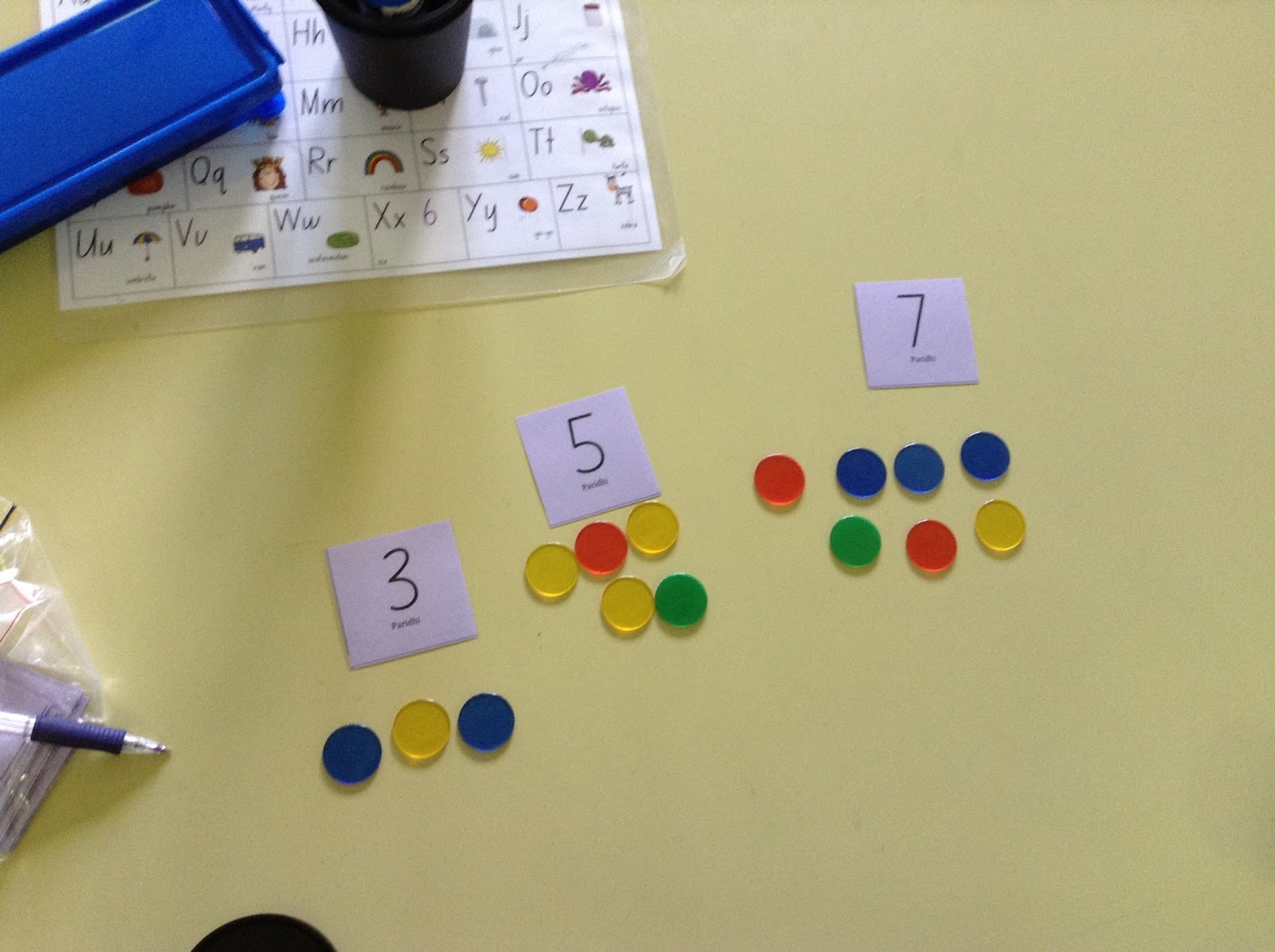Kinder2016 Maths Counting Collections