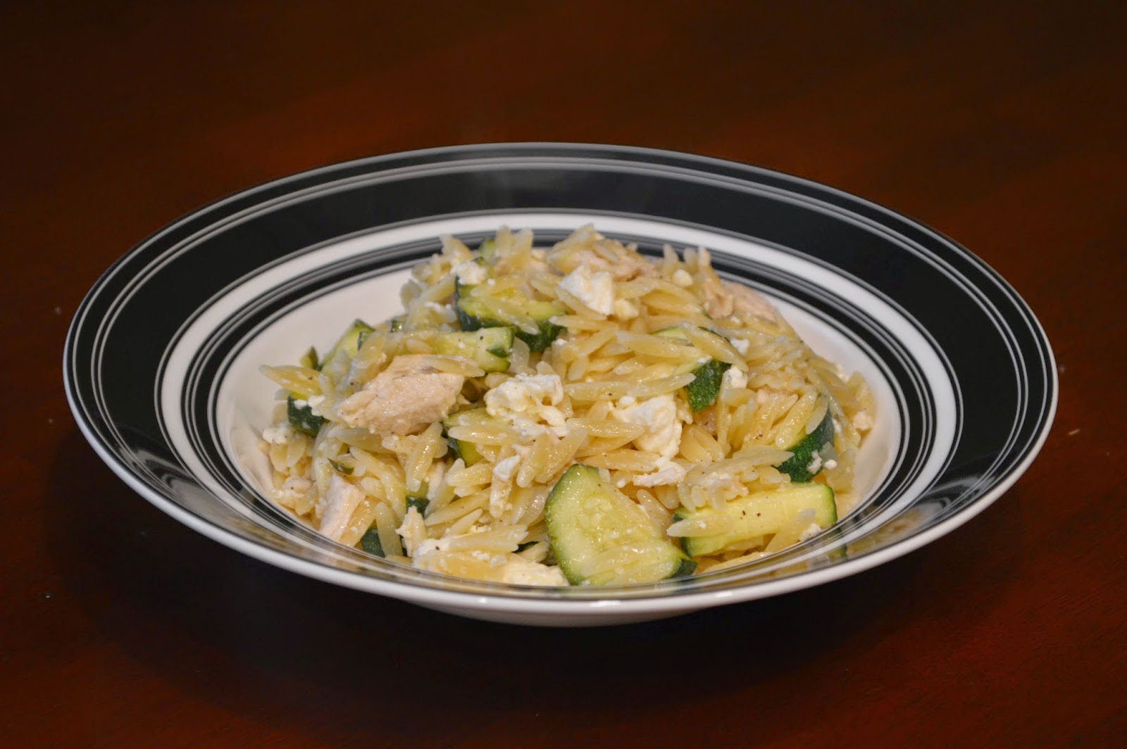 One Day At A Time From My Kitchen To Yours Hot Orzo Chicken Pasta Salad
