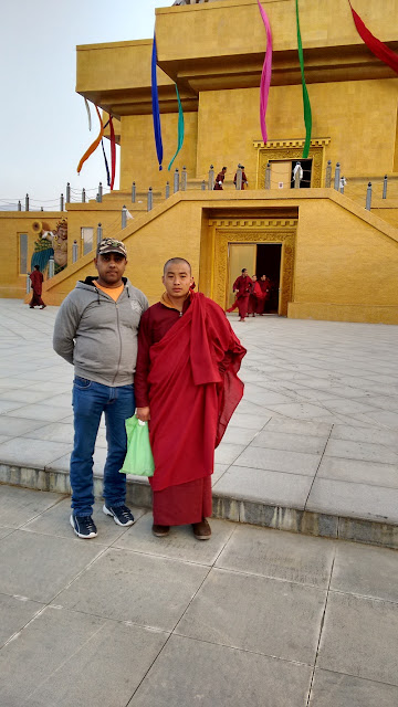 Buddha Dordenma Statue Point with my Buddhist friend