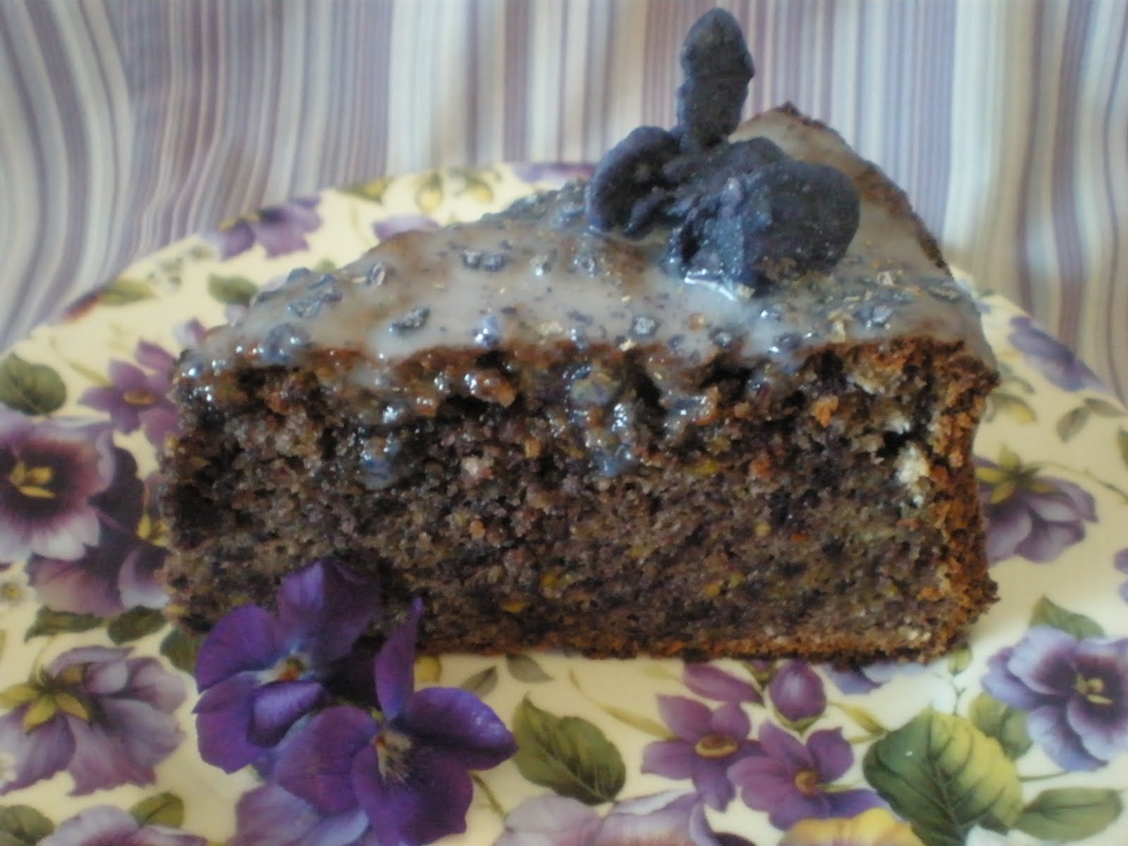 The InTolerant Chef ™ Pretty Purple Carrot Cake