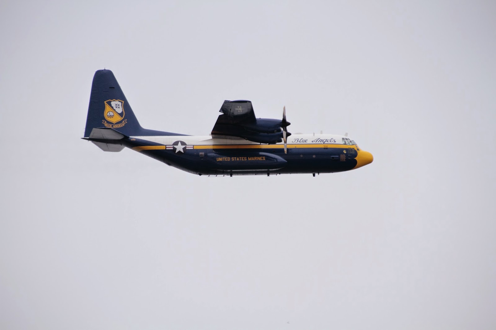 Cloudy Day at the Jones Beach Air Show practice
