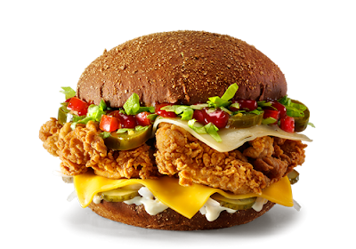 «Тёмный бургер» в KFC, «Тёмный бургер» в КФС, «Тёмный бургер» в KFC состав цена стоимость пищевая ценность Россия май июнь 2018