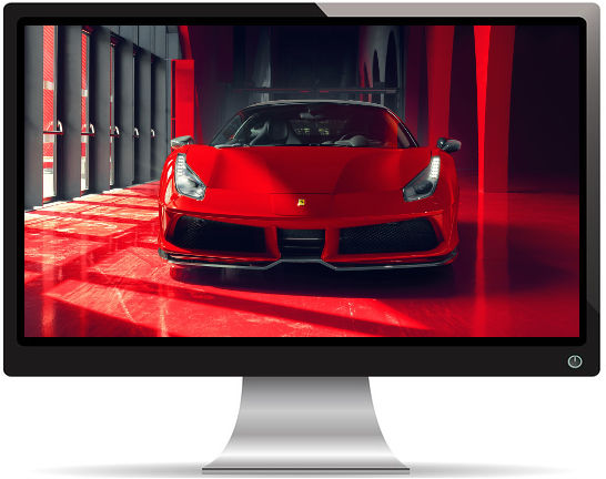 Ferrari 488 GTB Pogea Racing Fplus Corsa - Fond d'Écran en Full HD