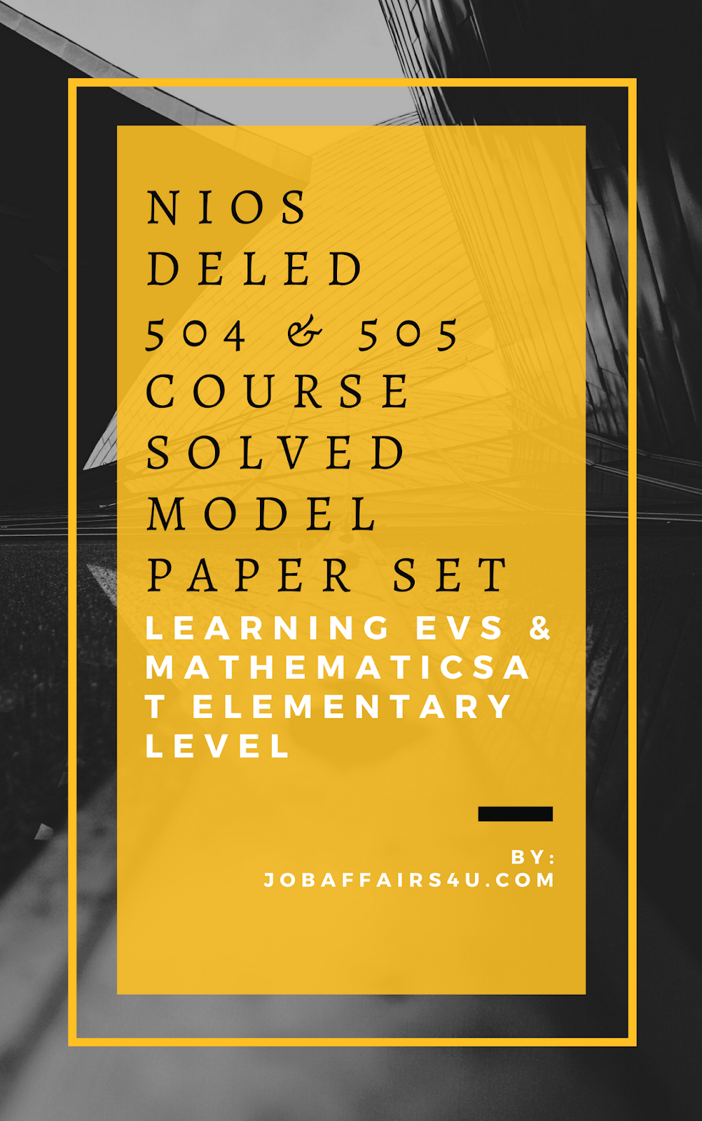 fully solved nios deled previous year question paper pdf download