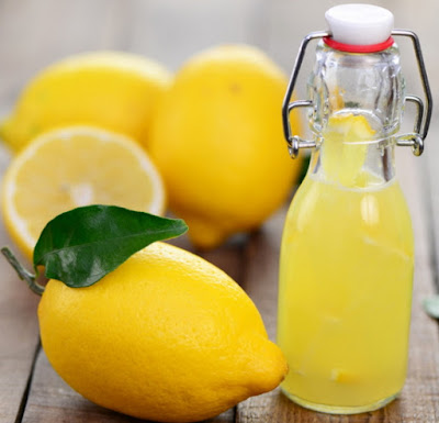 warm lemon water morning