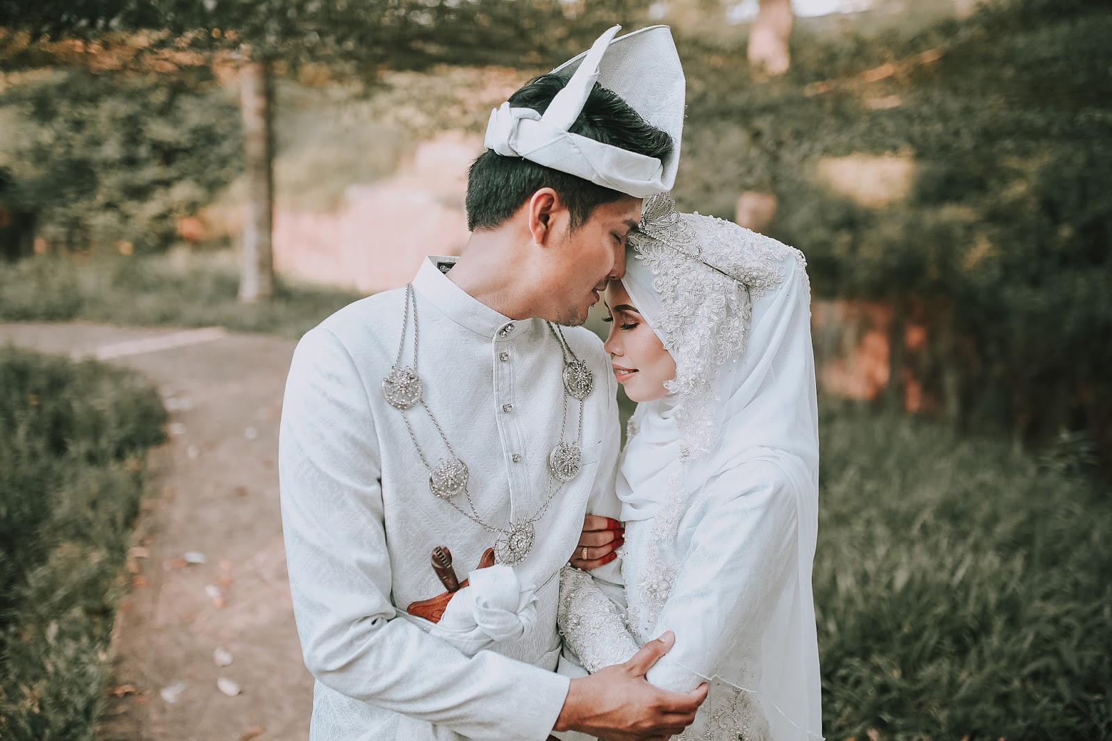 baju pengantin putih pria kemeja