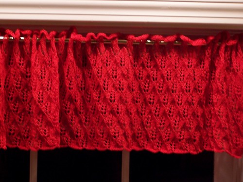 Candlestick Curtains - Free Pattern