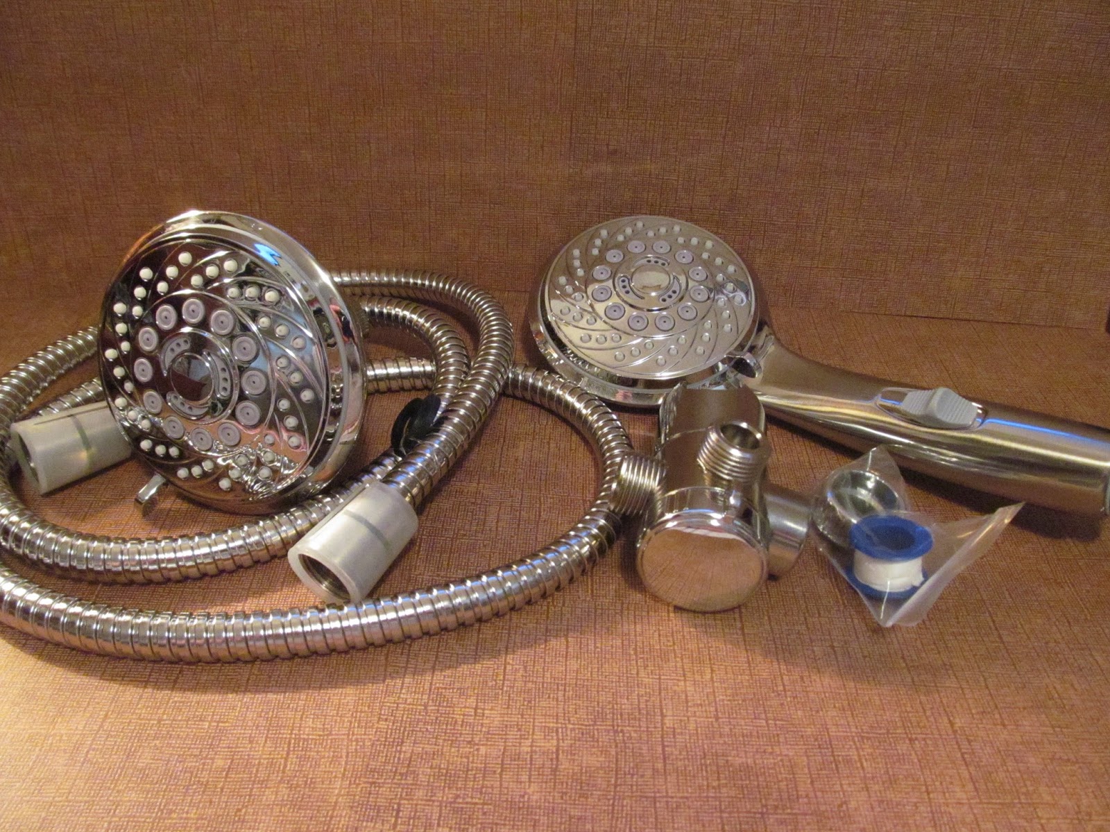 The Minister's Wife Great Shower Head Combo Is Simple To Install