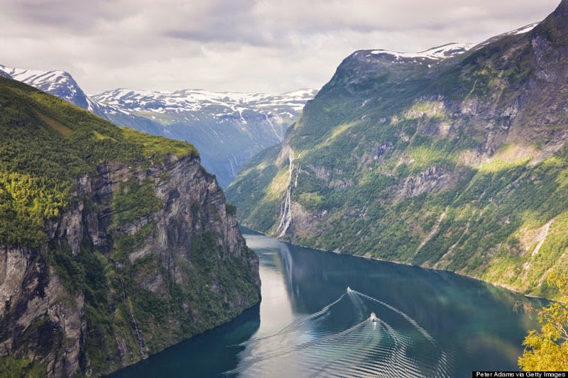9. Ferrying through Geirangerfjord - 10 Reasons Norway is the Greatest Place on Earth