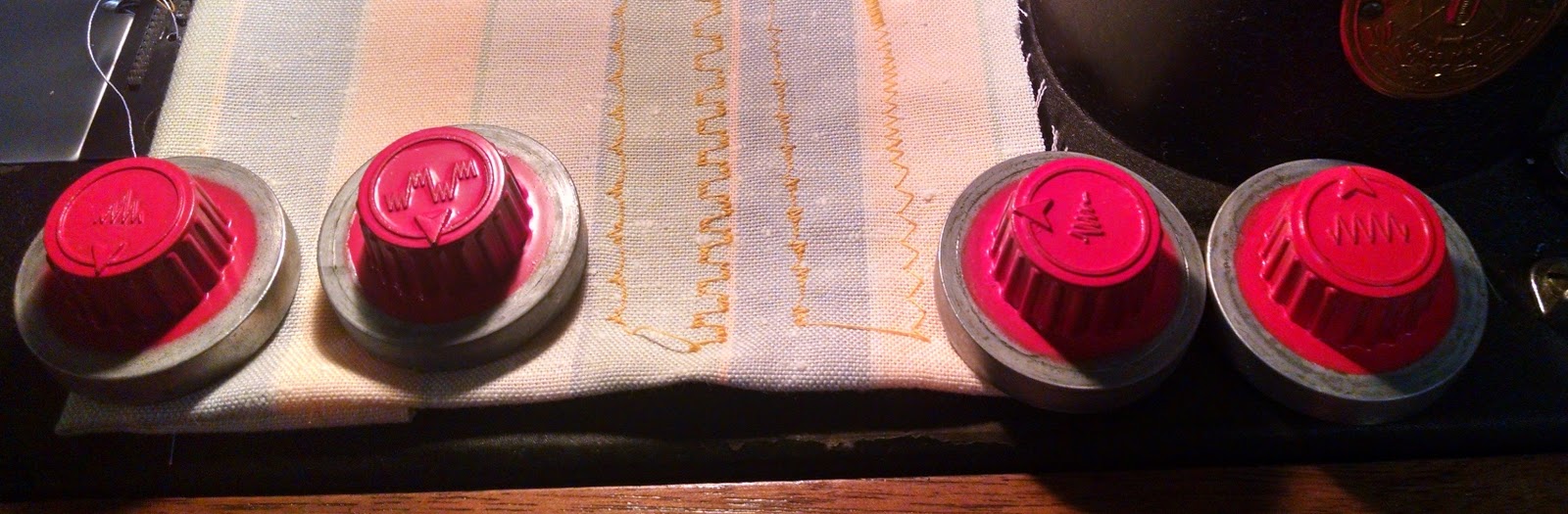 Sewing Machine Mavin Zig Zagging Along