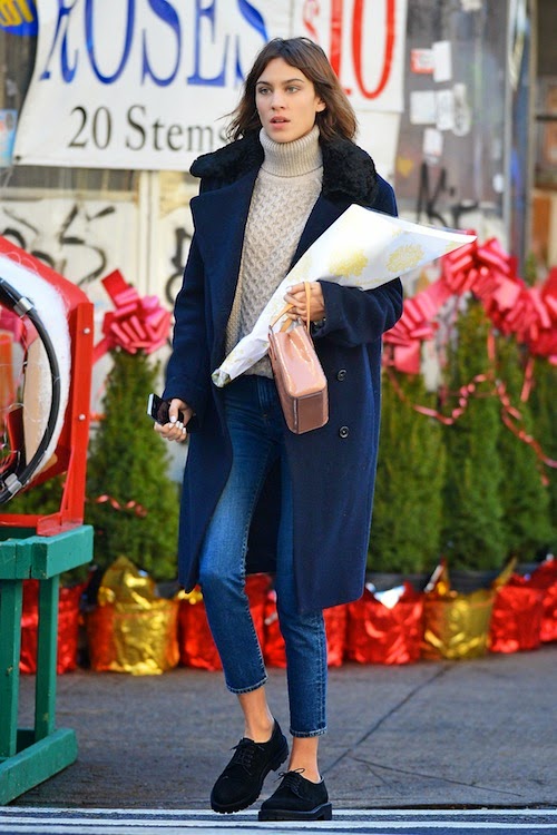 Alexa Chung Does Flawless Winter Style in NYC - The Front Row View