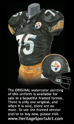 Pittsburgh Steelers 2007 uniform