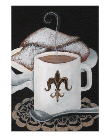 Fleur De Lis And Beignets