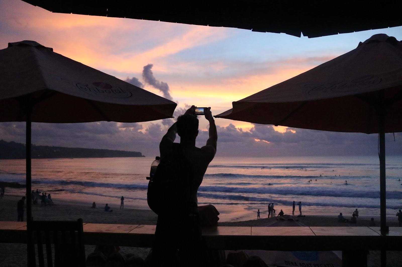 Sunset at Dreamland Beach, Bali
