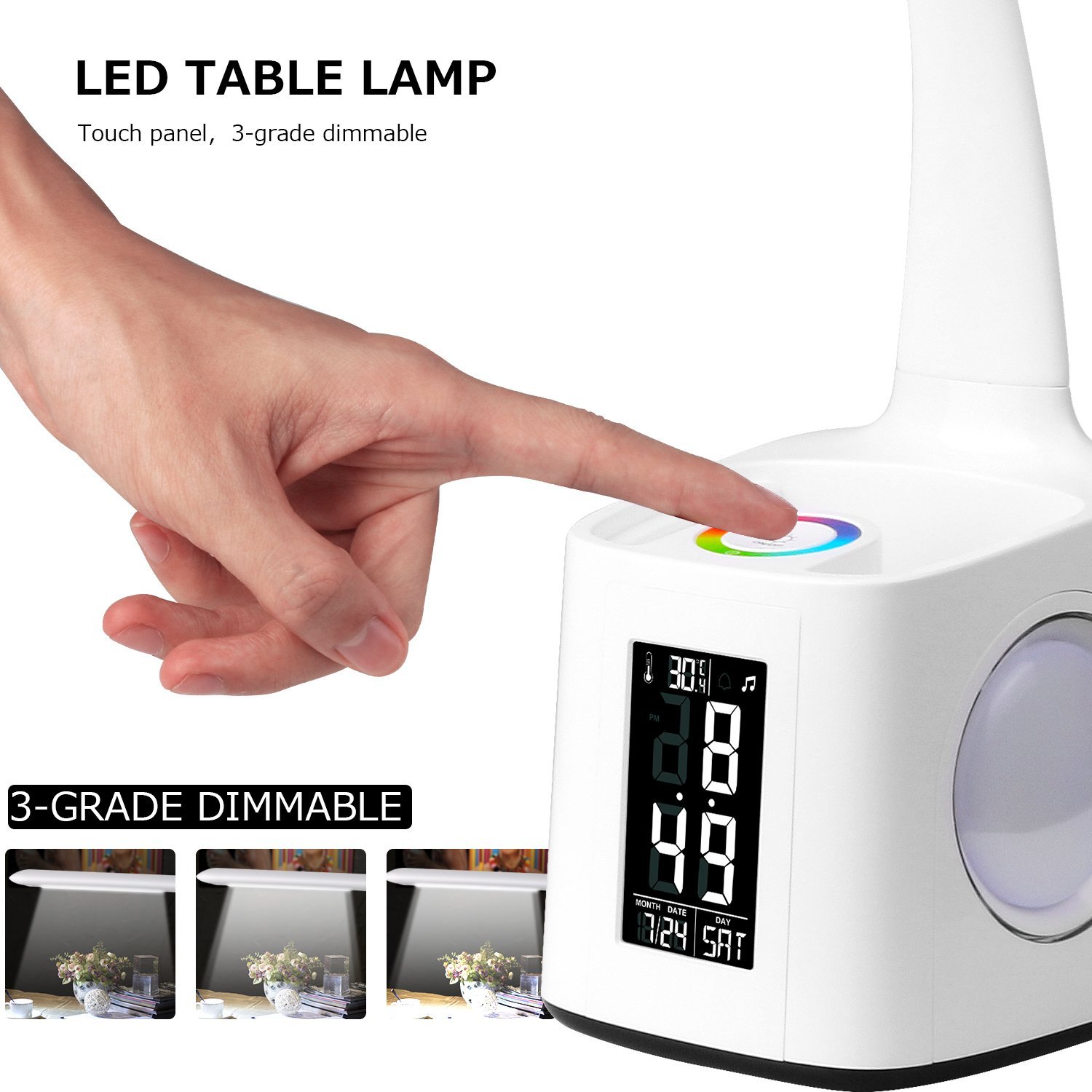 Tiny Home Lifestyle Reviews Compact Handy Desk Lamp with Unique Extra