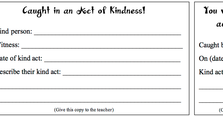 Upper Grades Are Awesome: 100 Acts of Kindness