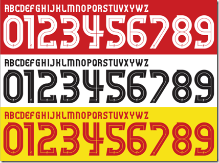 Liverpool 2018/19 font download