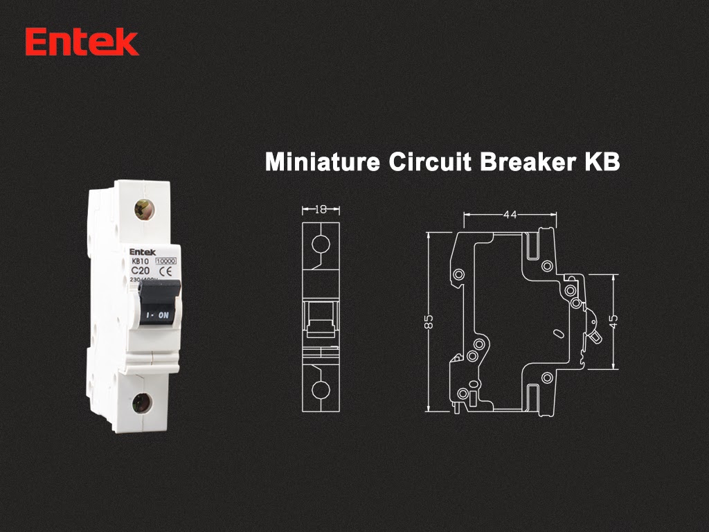 Entek Electric Din Rail Modular Devices MCBs/ RCBOs from Entek