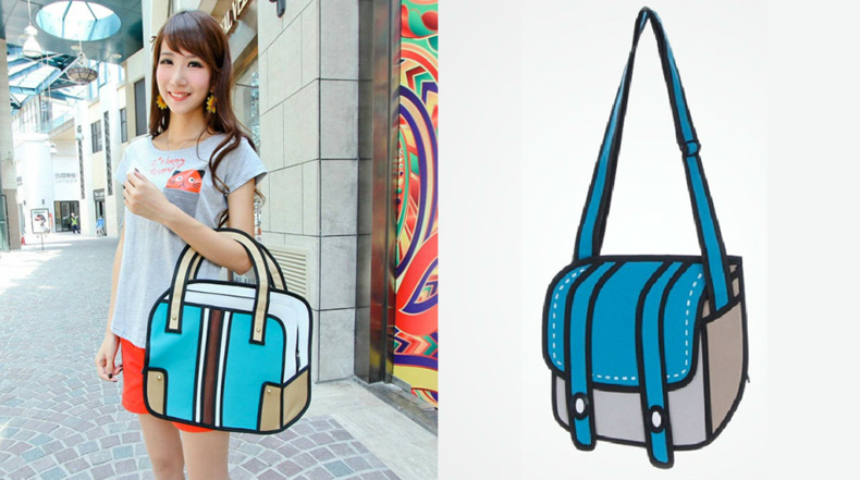 Bolsos de reales de caricaturas POP-PICTURE