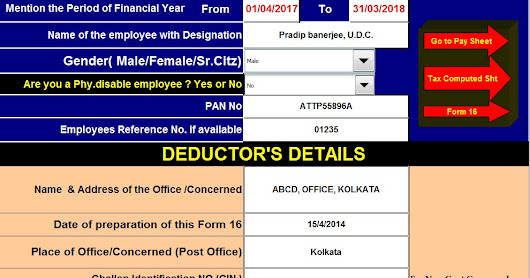 Form No 16 Part B