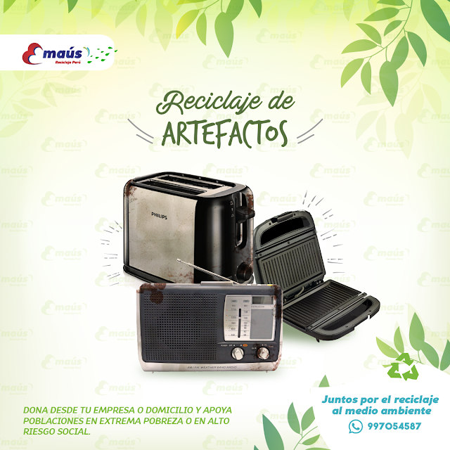 Reciclaje de Artefactos - Emaús Reciclaje Perú