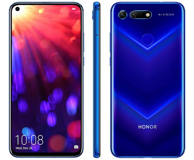 Design Honor View 20-The Hole-Punch Camera Smartphone