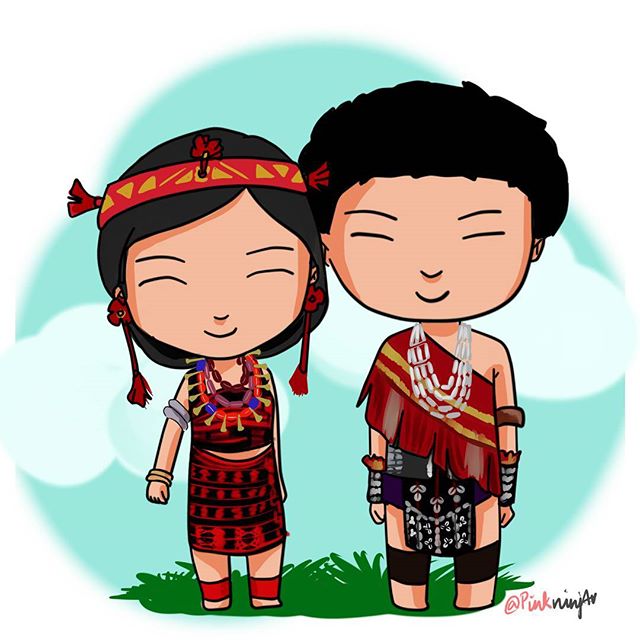 These cute cartoons of different Naga couples will make you fall in ...