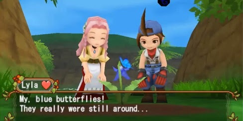 The Tale of the Blue Mist and Azure Swallowtail - Harvest Moon: Hero of Leaf Valley Walkthrough 