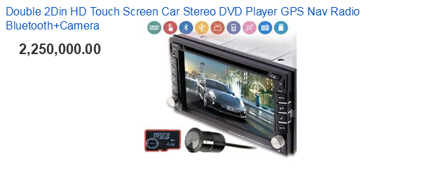 Harga Audio Sound System Mobil
