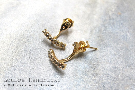 Boucles d'oreille Marcassite Louise Hendricks