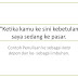 Ke Dipisah dan Ke- Disambung