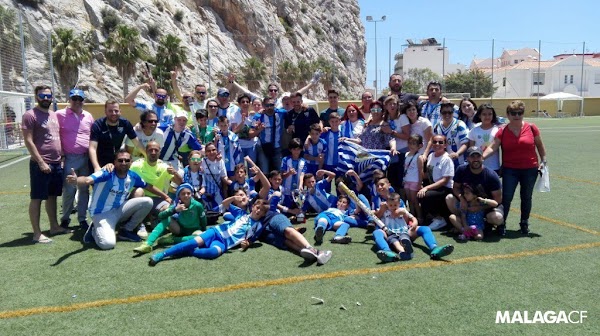 El Benjamín del Málaga gana el campeonato de Andalucía