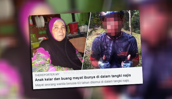 Suspek Akui Tusuk Leher Ibunya Ketika Bertengkar Di Dapur Cerita Suspek Yang Membunuh Dan Membuang Mayat Ibunya Ke Dalam Tangki Najis Di Belakang Rumah Berjaya Ditahan Polis Pada Jam 8 45 Pagi Hadapan Pejabat Kesihatan