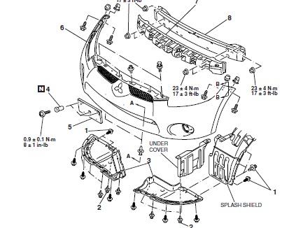 2004 mitsubishi eclipse engine diagram