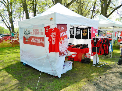 Polish Shirt Store at the Toledo Polish American Festival