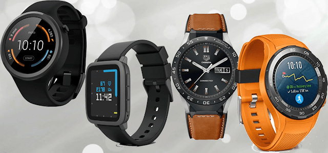 All operating systems running on wearable devices and smartwatches - the mobile spoon