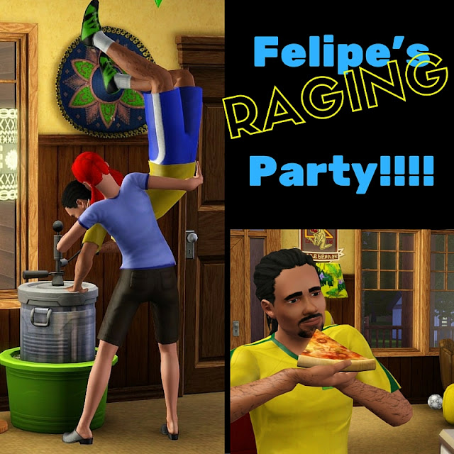 Gypsy Sim Felipe's Raging Party collage