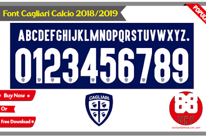 Font Cagliari Calcio 2018/2019