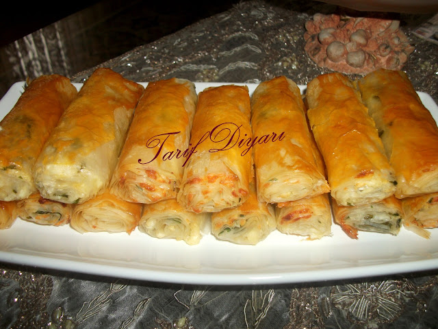 Baklava Yufkasından Peynirli Börek Tarifi, Baklava Yufkasından Peynirli
