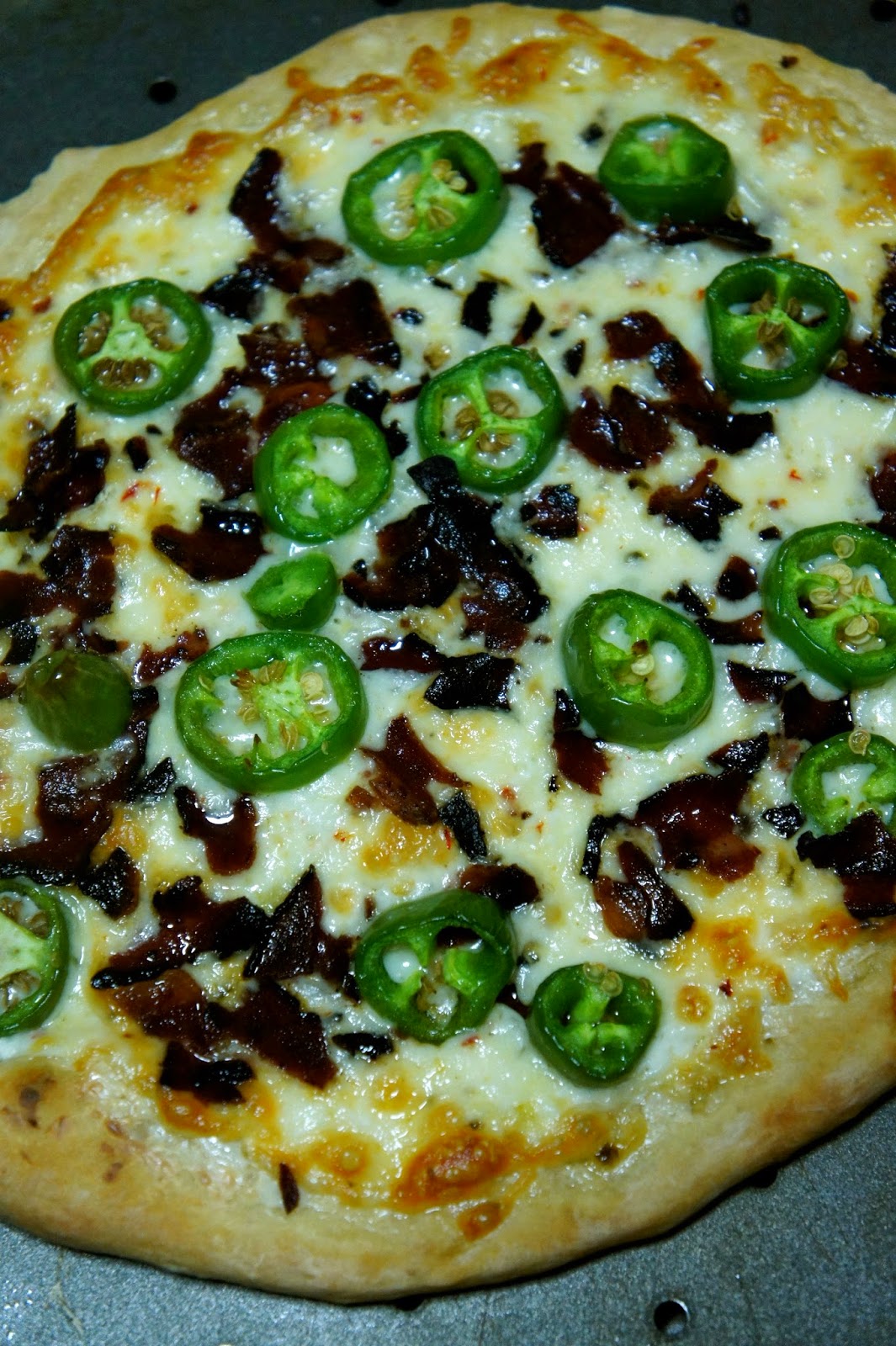 Savory Sweet and Satisfying Jalapeño Popper Pizza