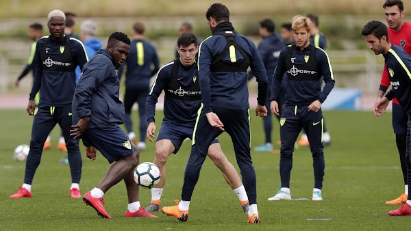 Málaga, mañana entrenamiento y rueda de prensa de José González