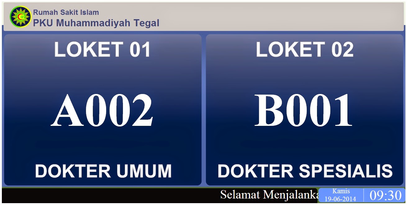 Sistem Antrian Rumah Sakit dan Poliklinik Medis Software