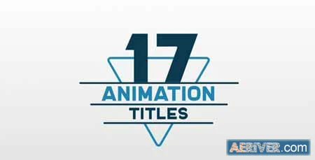 16 Template Title Animasi After Effects Gratis - Title Pack