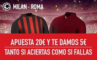 sportium Promocion serie a Milan vs Roma 7 mayo sportium Promocion serie a Milan vs Roma 7 mayo